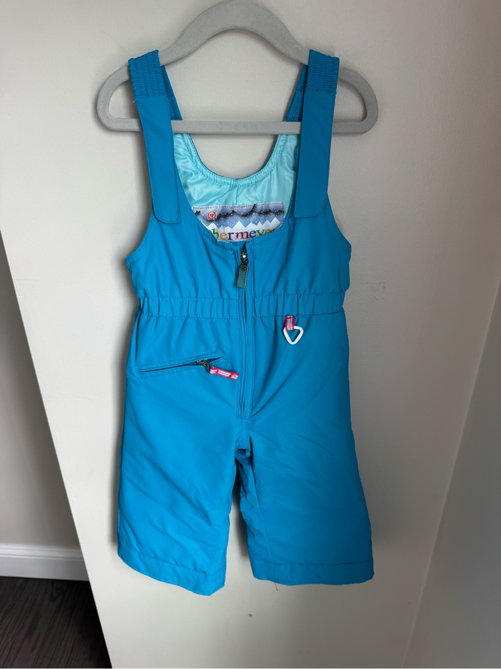Obermeyer Blue Snoverall Insulated Bib Pants Size 2
